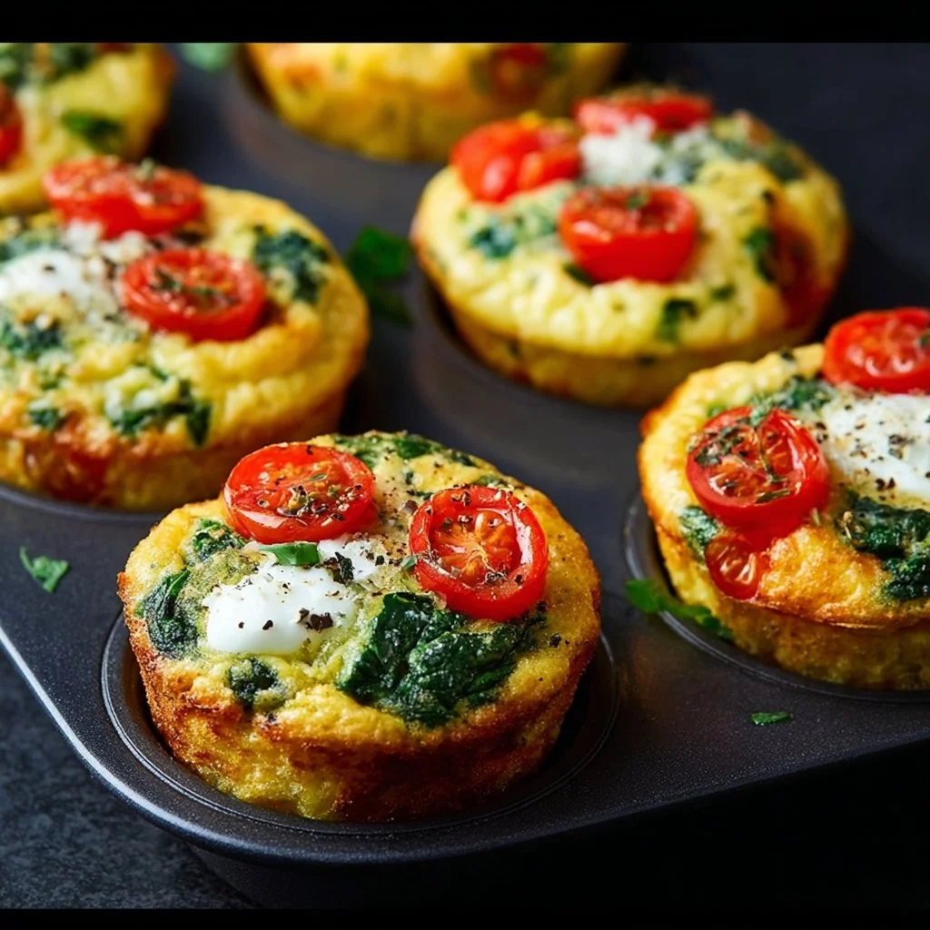 Healthy egg white muffins for a high-protein breakfast boost