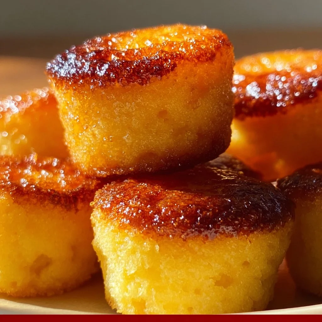 Delicious Cornbread Poppers served on a platter with dips