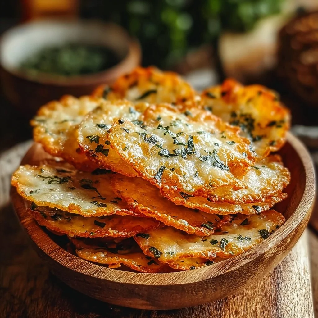 Crispy spinach and feta bites on a plate, garnished and ready to serve.