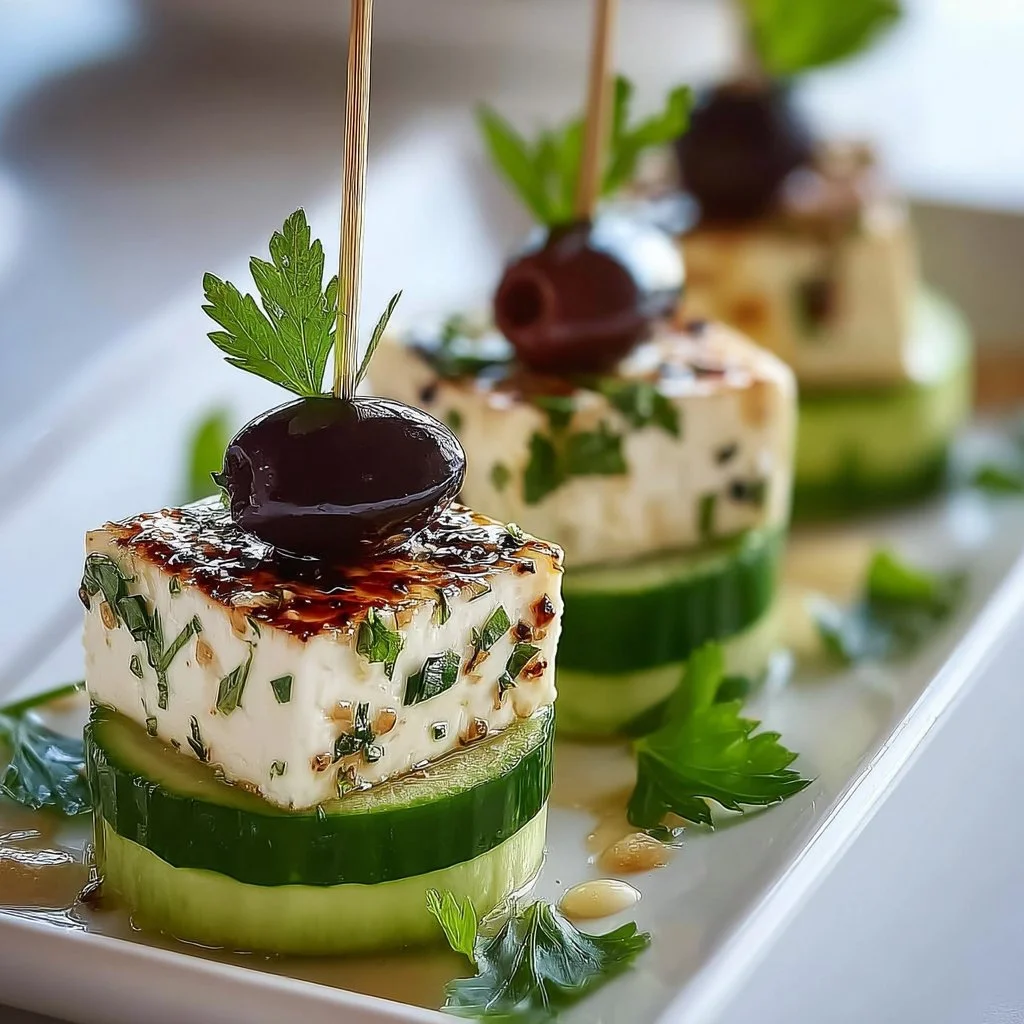 A variety of Greek appetizers served at a vibrant party setting.