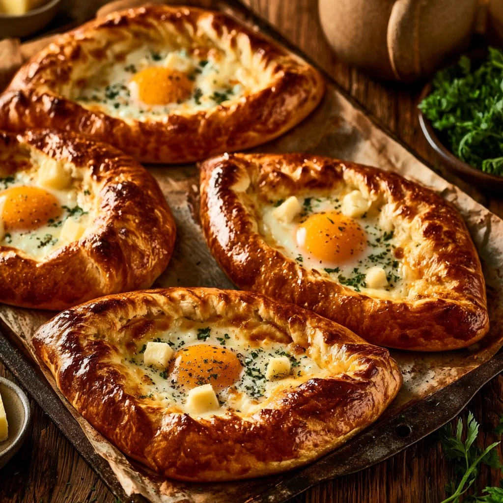 Delicious cheese-stuffed boats baked to perfection with fresh ingredients.