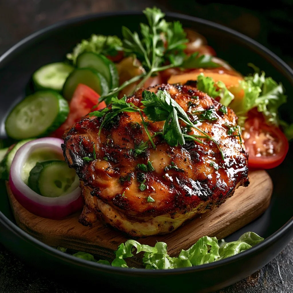 Grilling chicken thighs in foil for flavorful barbecue recipes